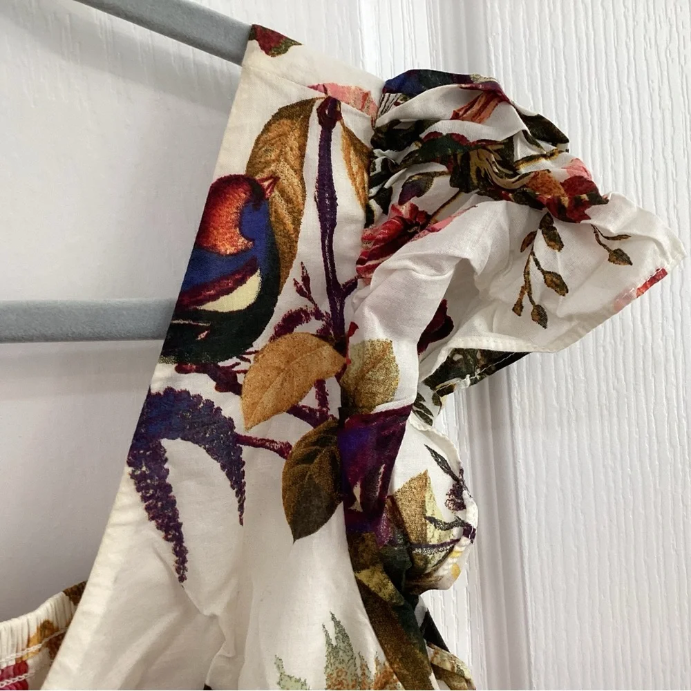 Taylor cream floral dress - Picture 7 of 12